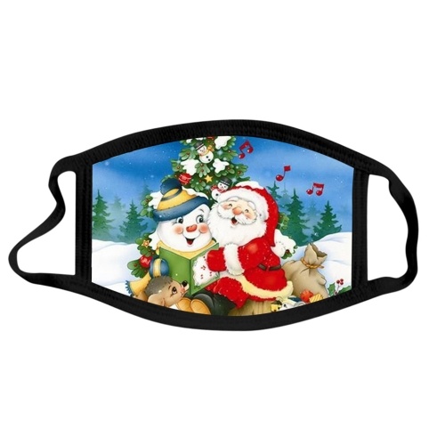 

Christmas Mask for Kids Christmas Printed Face Masks