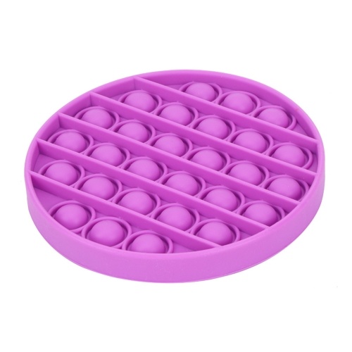 

Pop Bubble Fidget Sensory Toy (Round，Purple)