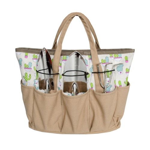 Garden Tool Tote with Multi Pockets