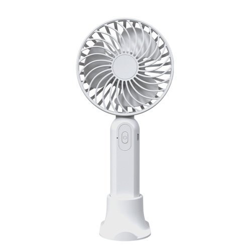 

USB Mini Handheld Fan Outdoor Portable Rechargeable Cooling Fan with Mobile-Phone Holder for Outdoor Travel Home Office
