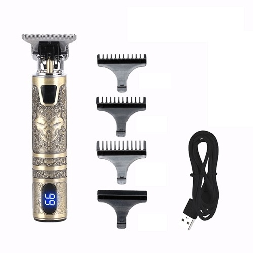 

Battery Display Hair Cutter Professional USB Hair Trimmer