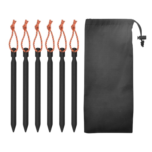 

6PCS Practical 7-Shaped Tent Stakes Kit