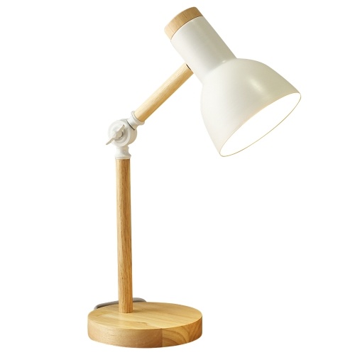 

Bedside Lamp Learning Night Light Eye Protection Night Lamp Folding Desk Lamp Adjustable Height Desk Light LED Table Light Wooden Lamp for Bedroon Study Dormitory with White Light Yellow Light