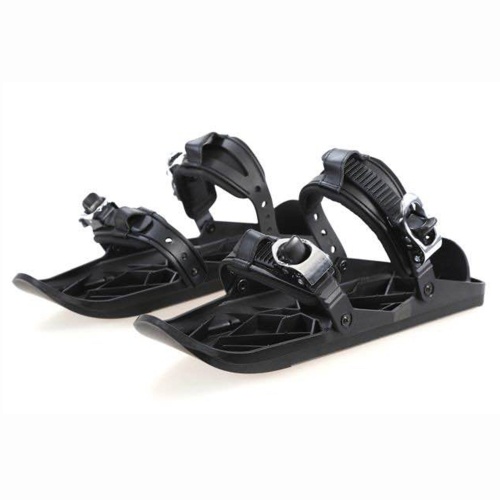 

Snowboard Shoes, Mini Short Ski Skates for Snow, Winter Outdoor Short Snowskates Snowblades Skiboards