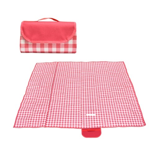 

6.5 x 5 FT Picnic Blanket Outdoor Extra Large Folding Picnic Mat Waterproof Sandproof Garden Picnic Blankets With Handle for Camping Hiking Fishing