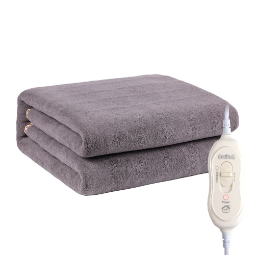 Electric Heated Blanket Heating Pad Warm Flannel Blanket Fast Heating