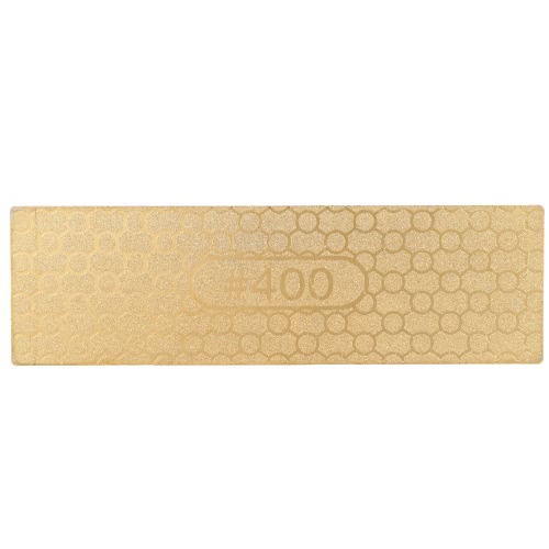 Anself 400/1000 Grit Double Side Combination Diamond Whetstone Knife Sharpening Stone Grindstone for Knives 100*30*1.2mm