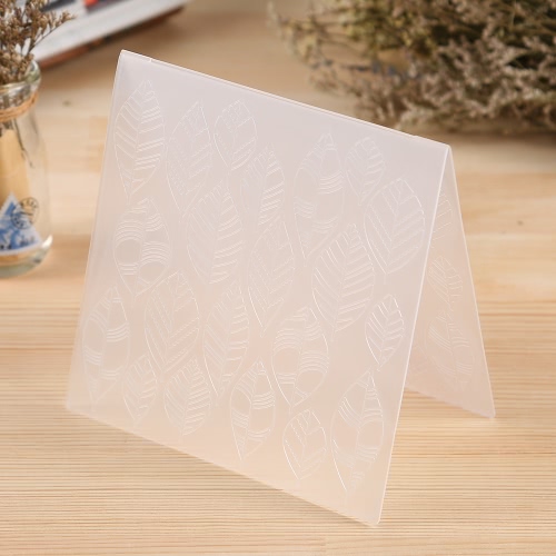 Plastic Embossing Folder for Scrapbook DIY Album Paper Card Tool Template 15.5x15.5cm / 6x6inch