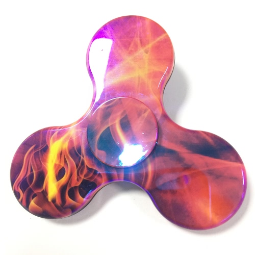 Colorful Durable Spinner EDC Tri Hand Toy Anti-Anxiety Spins Ultra Fast Portable Fidget Work for Killing Time Relieves Stress and Relax