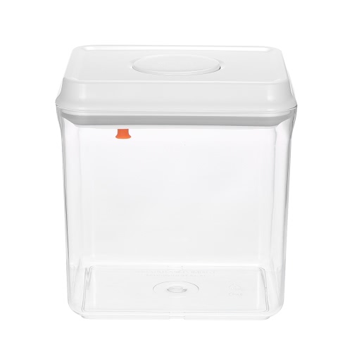 ANKOU 1.85QT Contenant de stockage de nourriture polyvalent sans adhésif sans BPA Boite à une touche Boite hermétique au lait en poudre Flocons de noix de sucre Contenants