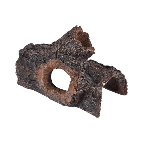 

Imitation Tree Bark Rind Hiding Hideaway Cave Landscape Eco-friendly Resin Aquarium Fish Tank Decoration Decorative Ornament Artwork for Spider Lizard Scorpion