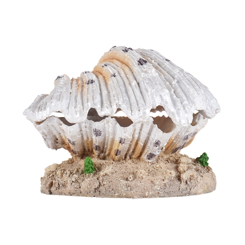 Imitazione Shell Ornamento per Bubble Air Stone Pompa di ossigeno Acquario Fish Tank Decor Decorazione decorativa Resina ecologica