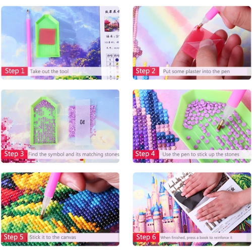 

5D DIY Diamond Painting Beautiful Sunglow Sunset Rhinestone Embroidery Home Decor Gift