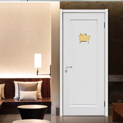 

Convenient 3D Toilet WC Man and Woman Mirror Wall Sticker DIY PET Home Removable Decoration Stickers