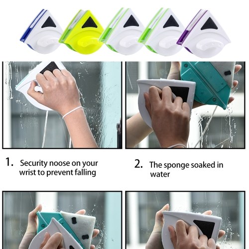 

Triangular-magnetic Window Cleaner 15-24mm