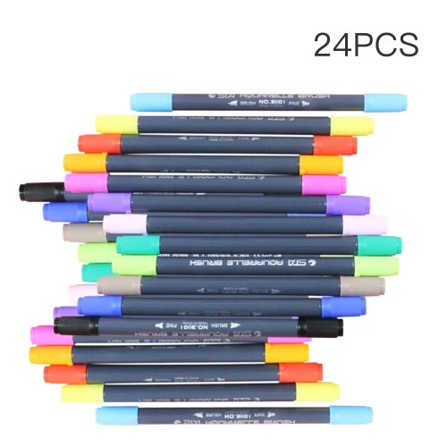 

1/12/24/36/48/80PCS STA Watersoluble Double Headed Mark Pen