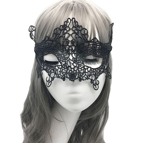 

Black Lace Eye Mask