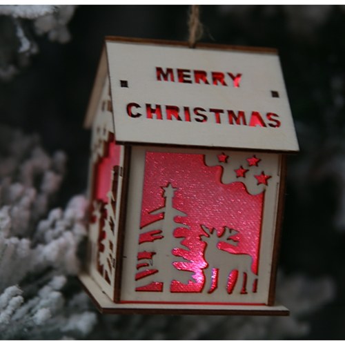 

Christmas Decorative LED Light Wooden House