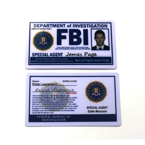 

FBI Cosplay Collection Police Card Holder