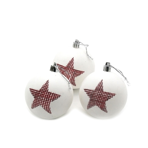 

3Pcs Christmas Balls Baubles Home Party Supplies