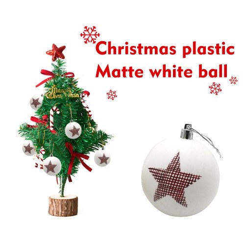 

3Pcs Christmas Balls Baubles Home Party Supplies Xmas