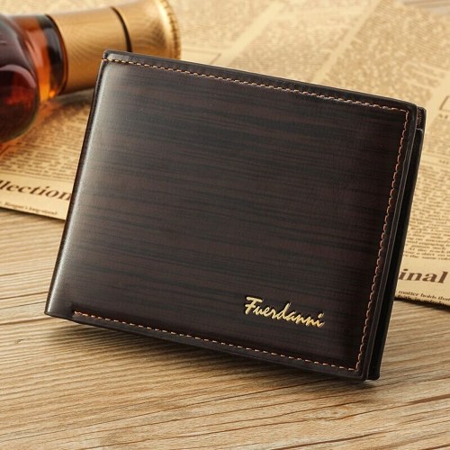 

Short Vintage PU Leather Wallet