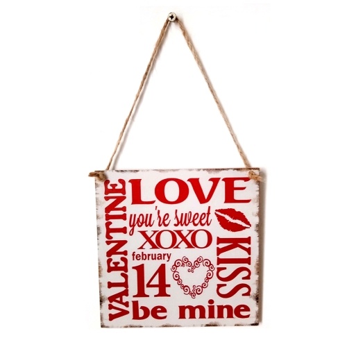 Vintage Style Wooden Wall Hanging Decoration Board