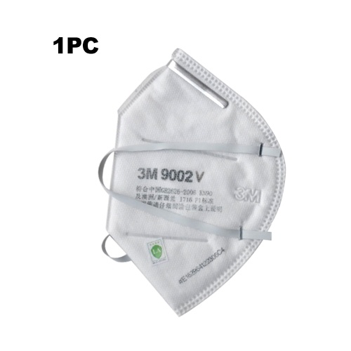 

1PC 9002 Anti Fog Haze PM2.5 Маска Вертикальный складной противовирусная защита от пыли для ежедневного использования Маски