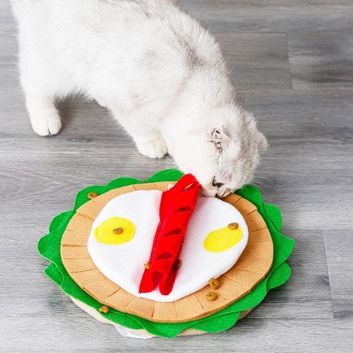 

Pet Dog Snuffle Feeding Mat Snack Feeder Interactive Feed Game for Boredom