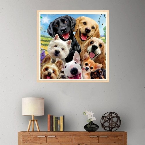 

DIY 5D Diamond Painting Cross Stitch Full Drill Crystal Pictures Arts Craft for Home Wall Decor Gift