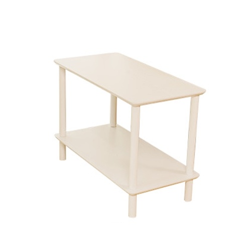 

2-Tier End Table Coffee Side Table Nightstand 60*30*42cm