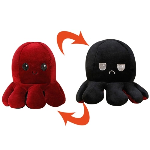 

Reversible Octopus Shaped Plush Toy