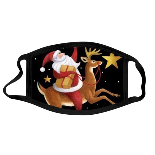 

Christmas Mask for Kids Christmas Printed Face Masks
