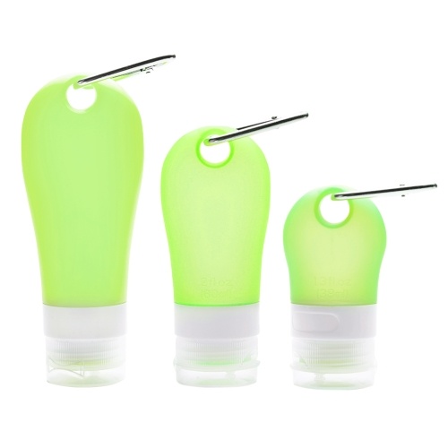 

3PCS Silicone Travel Bottles