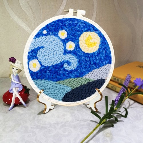 

DIY Embroidery Material Kit Poke Embroidery Set