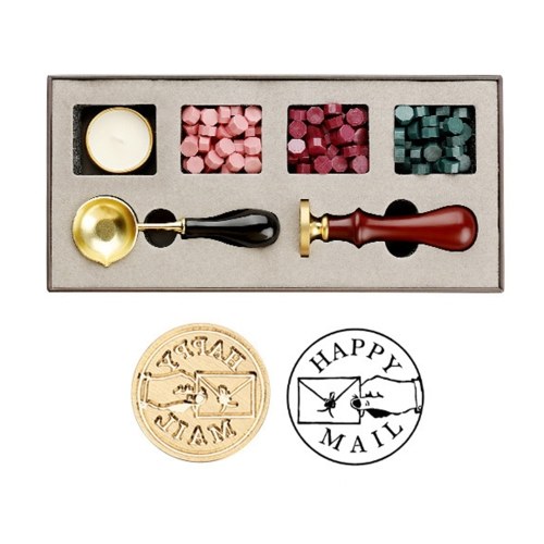 

Retro Letters Wax Seal Stamp Set