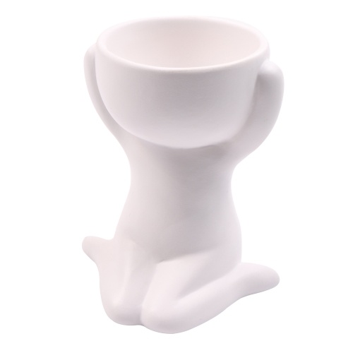 

Humanoid Ceramic Flower Pot Succulent Pot