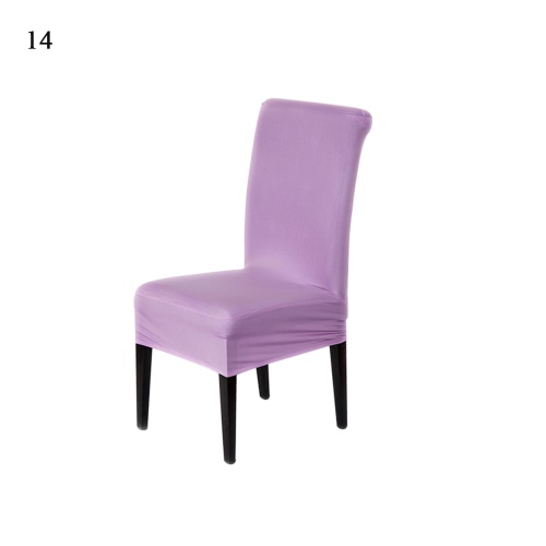 

Universal Removable Washable Elastic Cloth Stretch Chair Cover Slipcover 20 Colors Available Home Dining Room Hotel Wedding Banquet Party Decorations