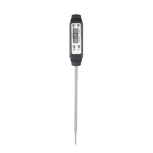 

LCD Цифровой мини-термометр с зондом FDA Утвержден -50 ° C ~ 300 ° C БАРБЕКЮ МЯСНОЙ ПИЩИ ТЕМПЕРАТУРЫ ПРИГОТОВЛЕНИЯ ° C / ° F Удерж