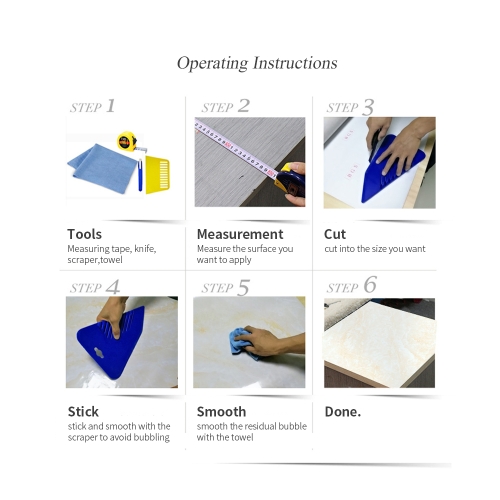 118 * 23.6 inches PVC Waterproof Self-adhesive 3D Imitation Marble Wallpaper Peel & Stick Wall Floor Contact Paper Stickers Furnit
