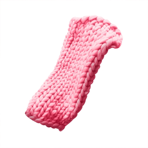 

Chunky Knitted Handmade Thick Blanket Hand Yarn Bulky Knit Throw Sofa Blanket for Bedroom Living Room