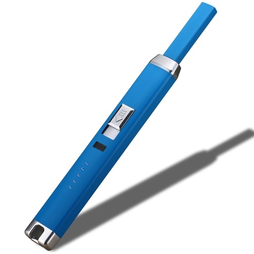 

USB перезаряжаемая электронная машина пожара удара Windproof беспламенная импульсная дуга металла куря сигареты зажигалки с дисплеем силы в кухне Outdoors