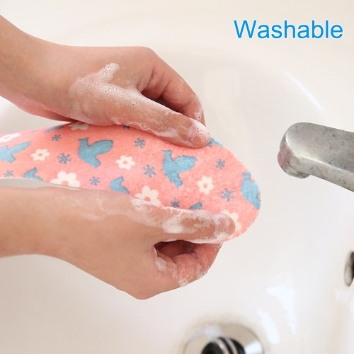 

Washable Velvet Thick Pasting Toilet Pad