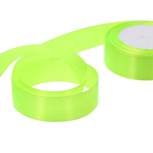 25 Yards/Roll 25mm Width Silk Satin Ribbon