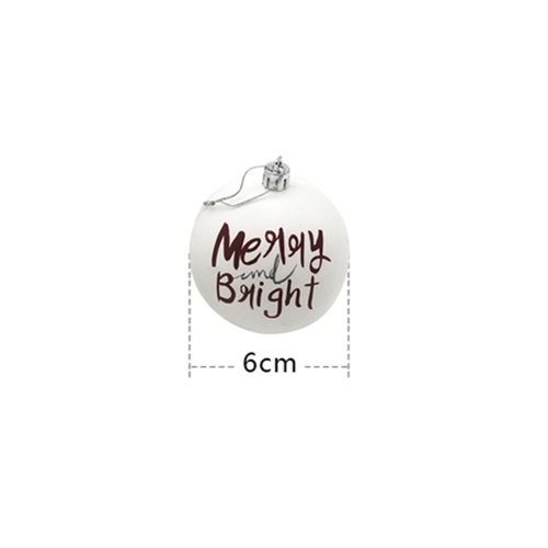 

3Pcs Christmas Balls Baubles Home Party Supplies Xmas