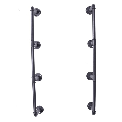 

Pipe Kit Storage Shelves Wall-Mounted Bookshelf Without Wood Board Home Kitchen Bathroom Storage
