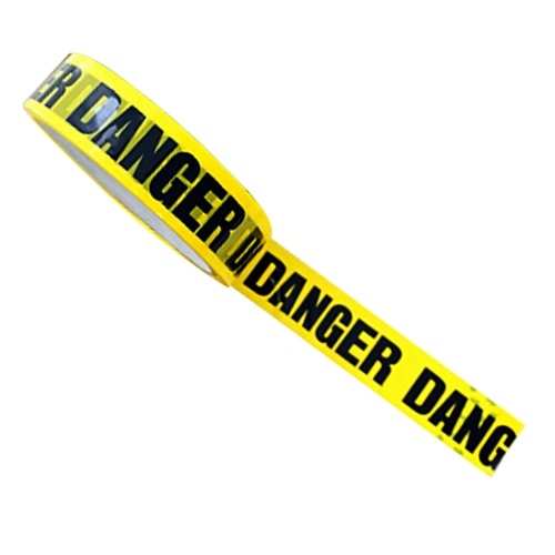 

Yellow Tape Black Text Adesive Warning Slogan Words Tape
