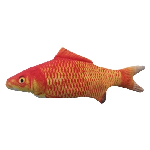 

Realistic Plush Simulation Electric Doll Fish Funny Interactive Pets Chew Bite Supplies for Cat Fish Flop Cat Toy for Biting and Kicking