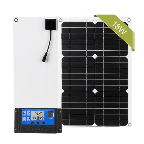 

18W 12V Solar Panel Kit Off Grid Monocrystalline Module