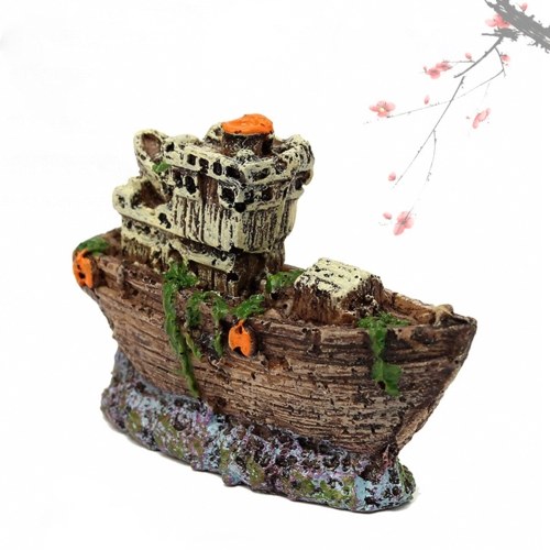 

Aquarium Shipwreck Ornament